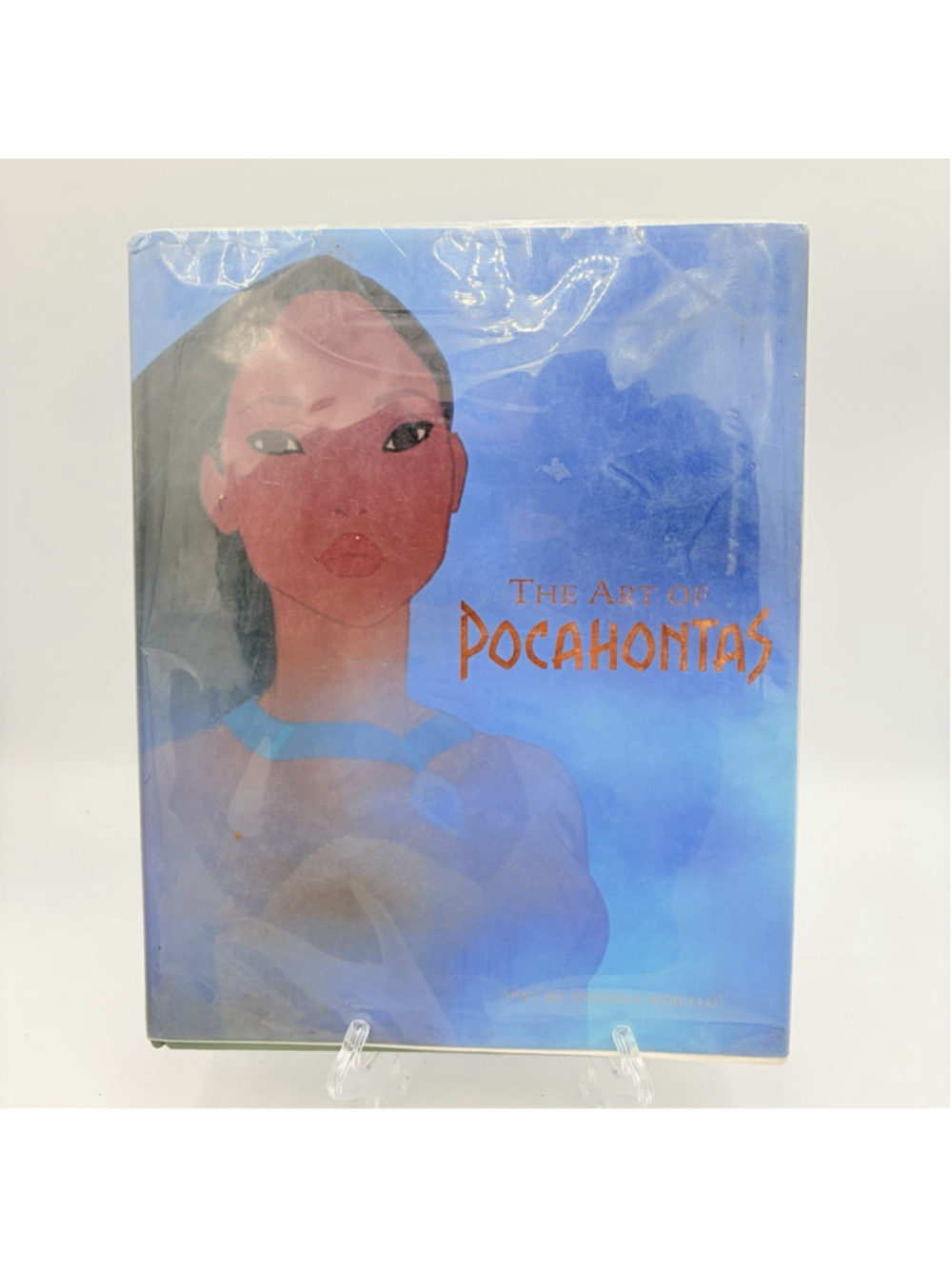 DISNEY The Art of POCAHONTAS Stephen Rebello 1995 Hardcover Art Book w/DJ